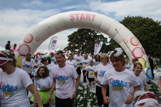 Flogas are proud sponsors of the Rainbows Hospice's 'Bubble Rush' image 2